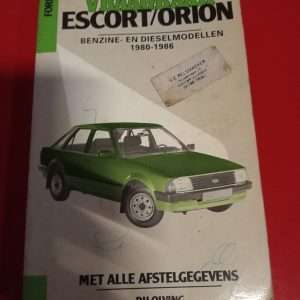 Vraagbaak Ford Escort - Orion 1980 - 1986