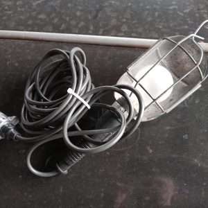 Looplamp 12 Volt met 7 polige auto - trekhaakstekker - oldscool