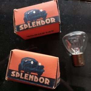 Splendor 6-8 Volt lamp -  bajonet - 21/21Watt