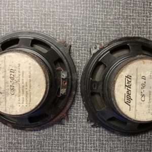 Set inbouwspeakers 40W - 125mm