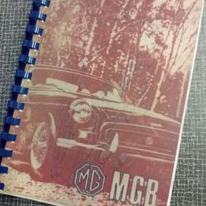 MG-B Tourer -GT instructie boekje incl. aanvulling