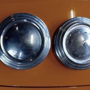 Set matige wieldoppen oldtimer - caravan