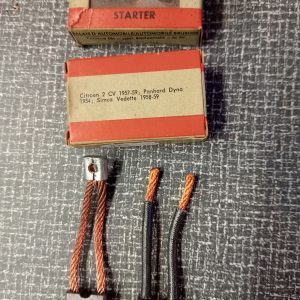 Koolborstels Citroen 2CV 57-59, Panhard Dyna - Simca Vedette