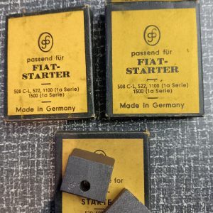 Set koolborstels Fiat 520-508 - Ardita -1100 - 1500 - pre-war