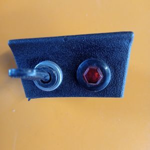 Schakelaar console display met rood lampje