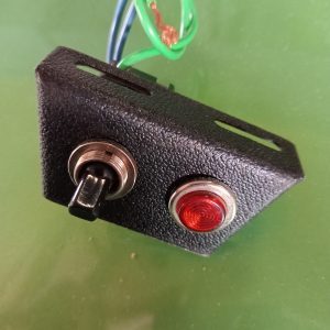 Tuimel schakelaar console – display met rood lampje