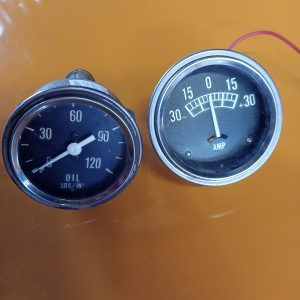 SKC oliedruk meter + Ampère meter