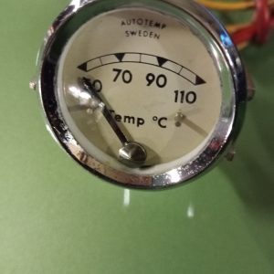 Fraaie electrische temperatuur meter