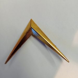 Losse chevron - logo citroen DS goud