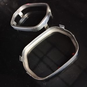 Reflectorhuis RVS rand citroen DS