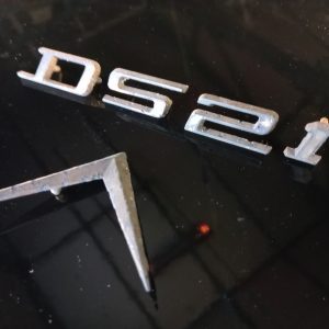 Citroen DS21 embleem + 1 chevron - patina
