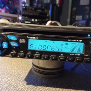Supertech stereo radio-MP3-CD player CD-1042 - Youngtimer