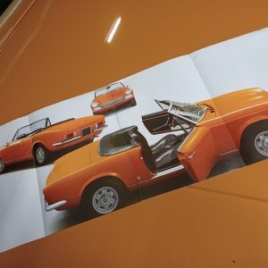 Fiat 124 Sport Spider brochure