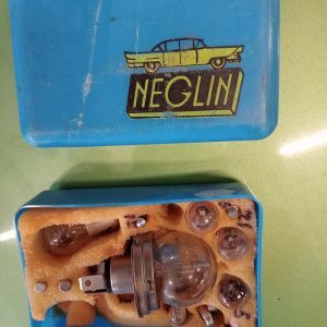 Oud lampen doosje Neglin - oldtimer