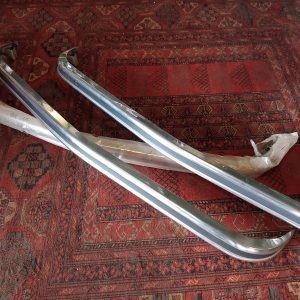 Peugeot 204 voorbumper - RVS - NOS