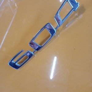 Peugeot 604 embleem - chrome 