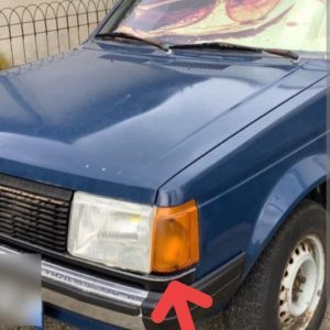 Talbot Horizon koplamp strip - links