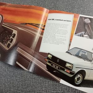 Brochure Peugeot 104