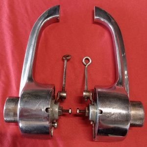 Set Volvo Amazon deurklinken 4 deurs - achterzijde  incl. Vergrendeling