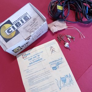 Cibie 35 verstralers aansluit bedrading - relais Citroën GS