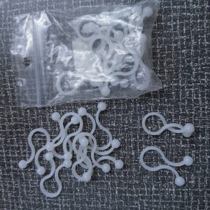 10 kabelbinders - clips