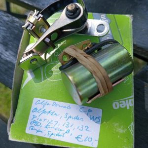 Contactpunten + condensator Alfa, Fiat, Lancia