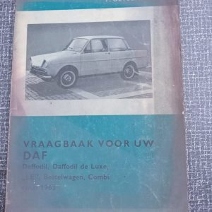 Vraagbaak DAF  Daffodil, de Luxe, LE, Combi