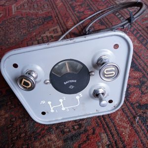 Dashboard Citroen 2CV 12 PK, vroege A/AZ - ribbelkap