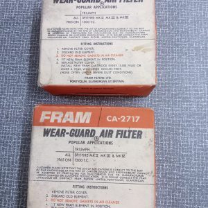 Set Triumph Spitfire luchtfilters