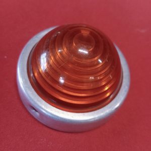 Knipperlicht lens rond oranje 69mm