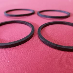 4 rubbers wielremcilinder Fiat 124