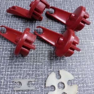 4 bougie afdekdoppen met bougie kabel geleiders Citroën ID DS HY