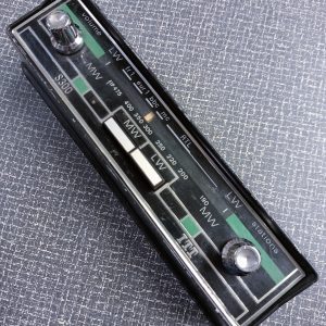 ITT S300 langwerpige oldtimerradio oa Fiat 500 Zeldzaam