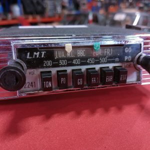 LMT mini oldtimerradio 6 of 12V jaren 60
