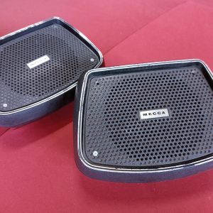 Set MECCA hoedenplank speakers oldtimer