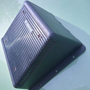 Silver opbouw speaker oldtimer radio