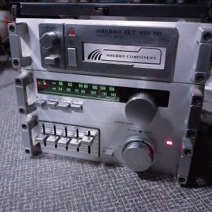 Vintage auto youngtimer hifi set 1979