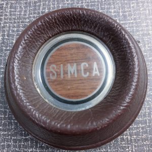 Simca stuurdop bruin