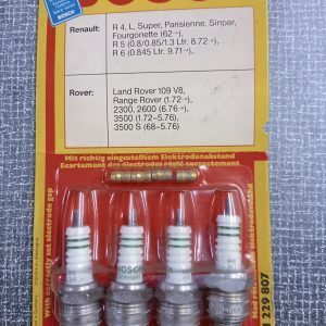 Bosch bougies Renault 4 5 6, Landrover V8