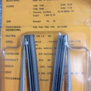 Set ruitenwisser bladen Audi, NSU, Ford, GM, Matra, Opel, Porsche, Simca, VW