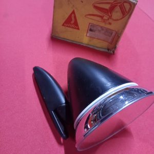 Spitfire Bullet Torpedo buiten spiegel  Chrome - mat zwart Nieuw