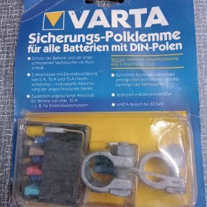 Varta accupolen met zekering