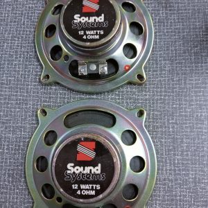 Set sound system 12W speakers