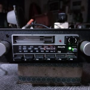 Philips 22AC720 radio cassette oldtimer- getest
