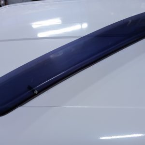 Zonnekap windkap open dak blauw deflecteur