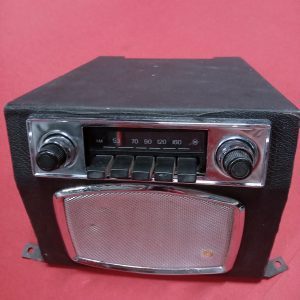 Radioconsole met Philips speaker en Ten radio oa Citroën DS